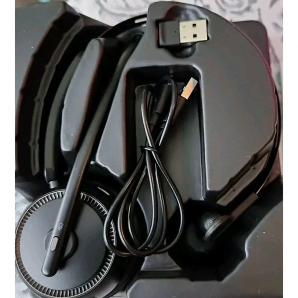 Levn CT002 Headset Black Noise Cancelling Wireless Bluetooth On The Ear‎ and Mic
